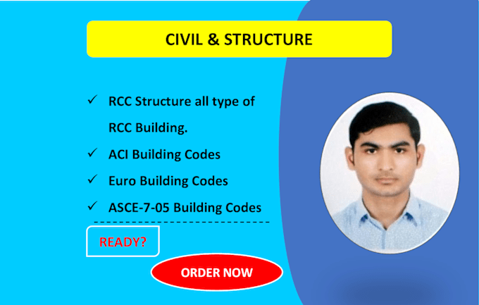 Gig Preview - Do design and analysis related to rcc structure