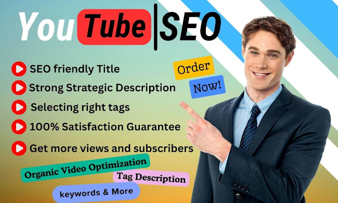 Bestseller - do youtube SEO expert optimize your videos for success