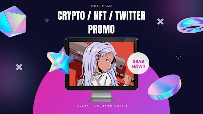 Gig Preview - Promote your nft or crypto project and do twitter marketing