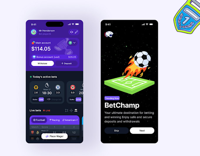 Gig Preview - Develop sport bet website, bet app, slot, crypto sport app, blackjack, poker