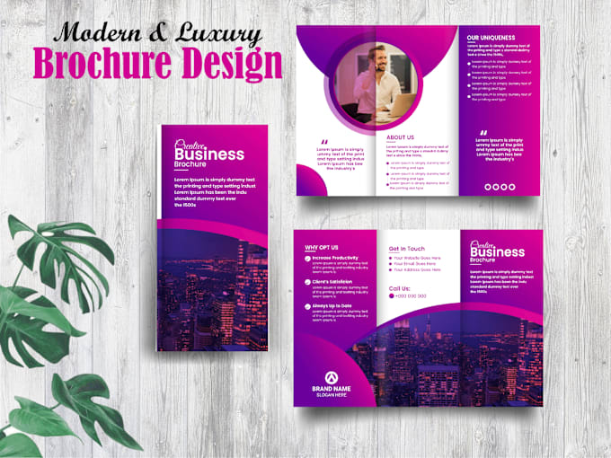 Gig Preview - Do professional flyers, rollup banner, brochure design in 12 hours