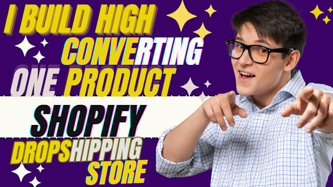 Gig Preview - Create hot selling one product shopify dropshipping store and help you manage it