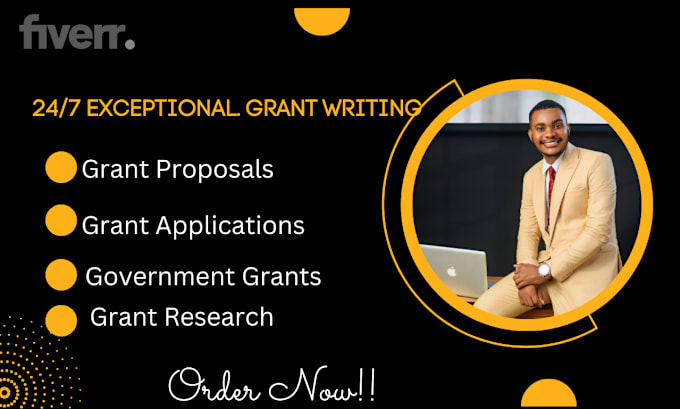 Gig Preview - Write winning grant proposals to secure funding