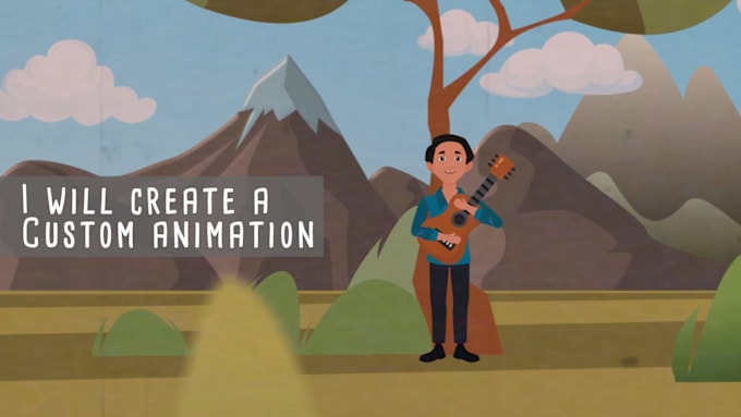 Gig Preview - Create 2d animated explainer video