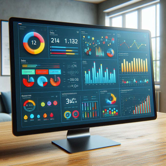 Gig Preview - Design an interactive dashboard from your data using power bi