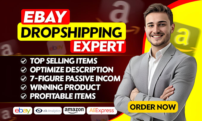 Gig Preview - Do amazon to ebay dropshipping listings