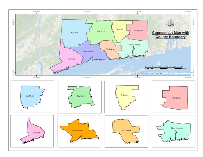 Gig Preview - Extract shapefiles, maps using python script