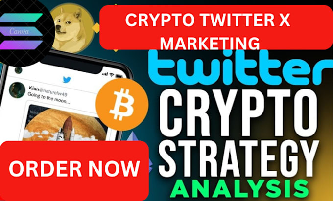 Gig Preview - Promote crypto twitter x marketing to 90m investor, ton, crypto token promotion