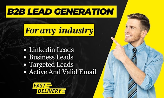 Gig Preview - Provide  lead collection,company email