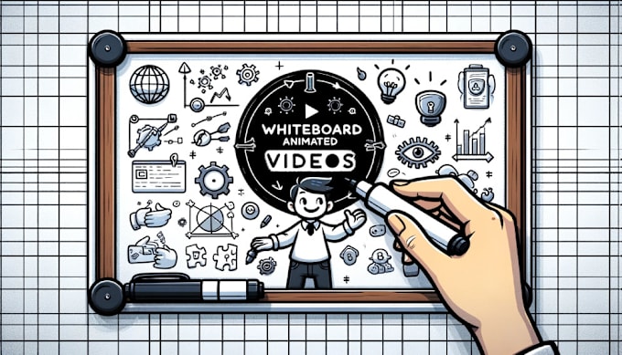 Gig Preview - Create custom whiteboard animation videos and engaging explainer videos