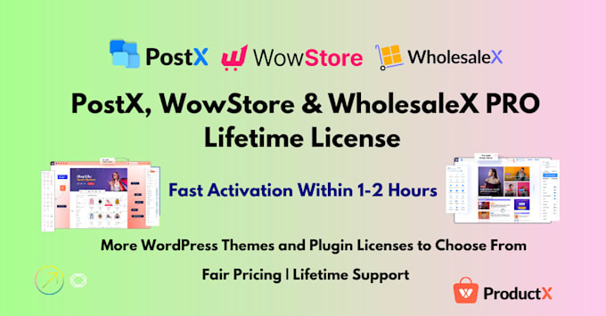 Gig Preview - Install postx pro, wowstore pro, wholesalex pro lifetime license