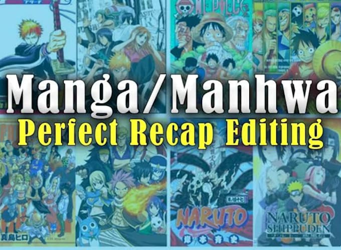 Gig Preview - Do manhwa recap , manga recap or anime recap in best quality