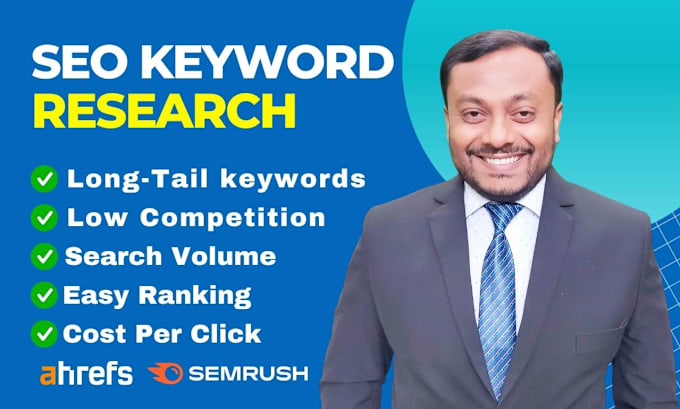 Gig Preview - Advance SEO keyword research and competitor analysis for google top ranking