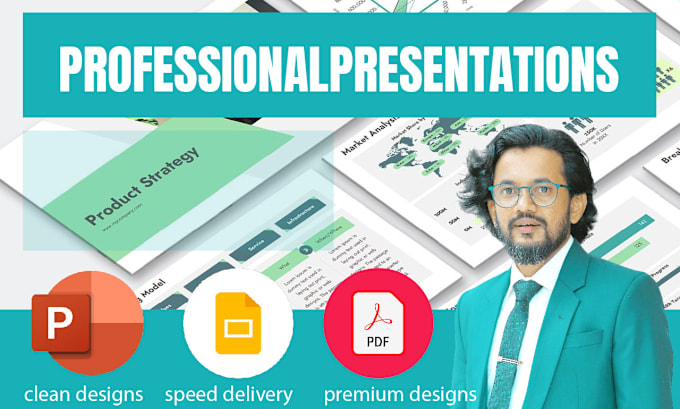 Gig Preview - Design professional clean and modern powerpoint presentations