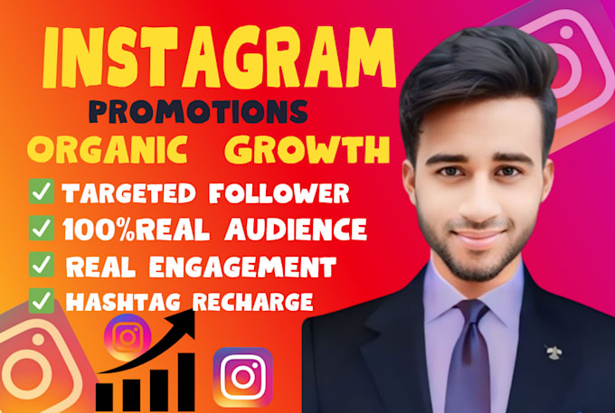 Bestseller - do instagram marketing and promotion  organic growth follower