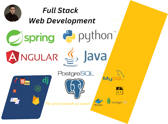 Gig Preview - Do custom project integrating db, frontend and backend