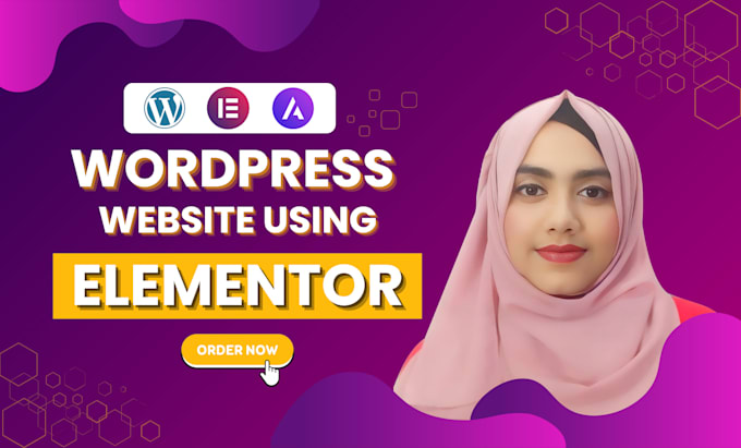 Gig Preview - Do a professional website with elementor on wordpress