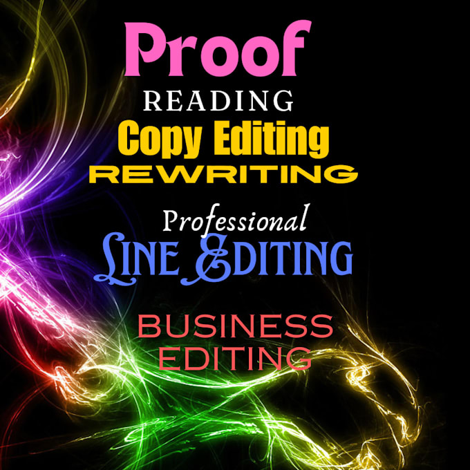 Gig Preview - Accurately proofread and rewrite or edit your writings