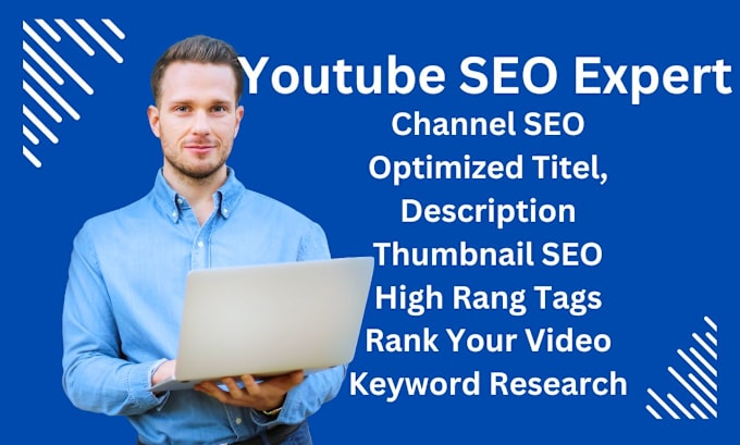 Bestseller - do video SEO and promote your channel with organic growth