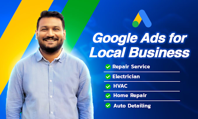 Gig Preview - Do PPC google ads for local business hvac, cleaning, towing, automotive