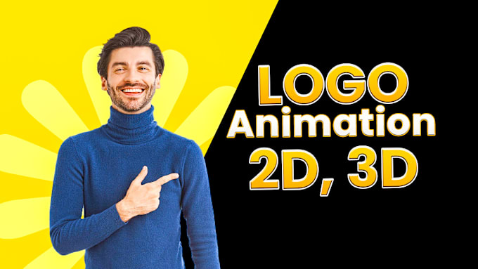 Gig Preview - Create 2d and 3d animated logo intro videos