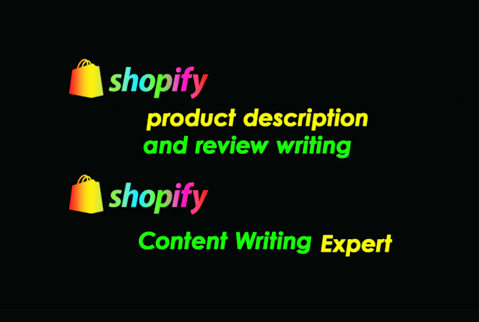 Gig Preview - Craft compelling shopify product descriptions and reviews