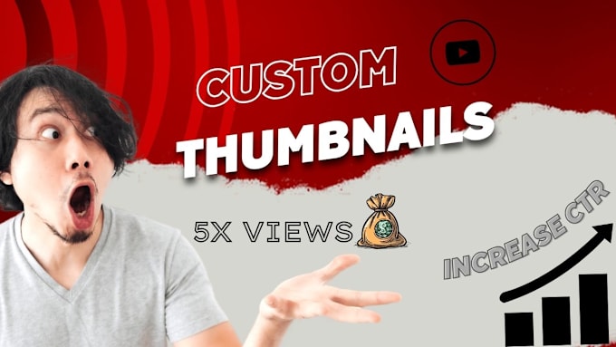 Gig Preview - Create best youtube thumbnail in 6 hours