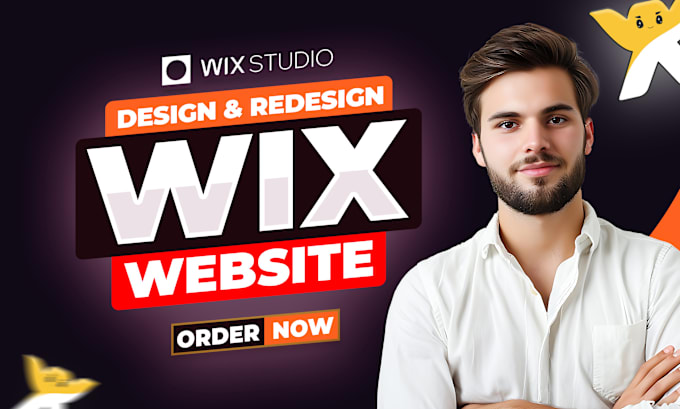 Gig Preview - Design wix website, redesign wix website or wix studio website