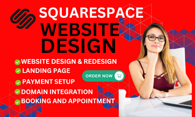 Gig Preview - Design squarespace website or redesign squarespace website