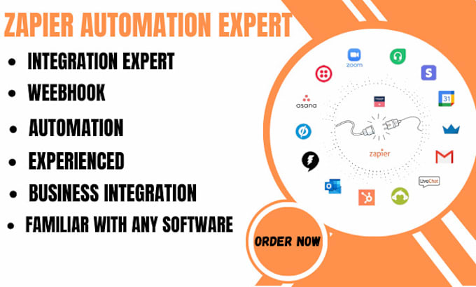 Bestseller - automate your workflows with zapier automations or API zaps