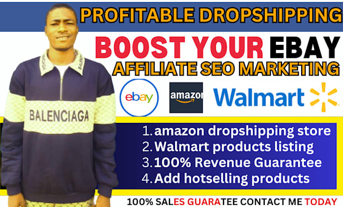 Gig Preview - Walmart to amazon dropshipping store, ebay  amz fba wholesale virtual assistant