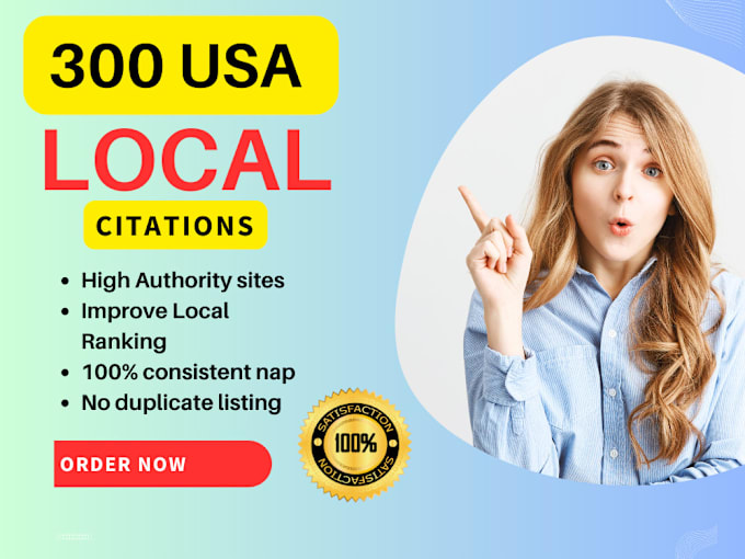 Bestseller - build live top USA local citations SEO directory