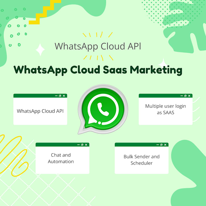 Gig Preview - Develop whatsapp bulk sender using cloud api