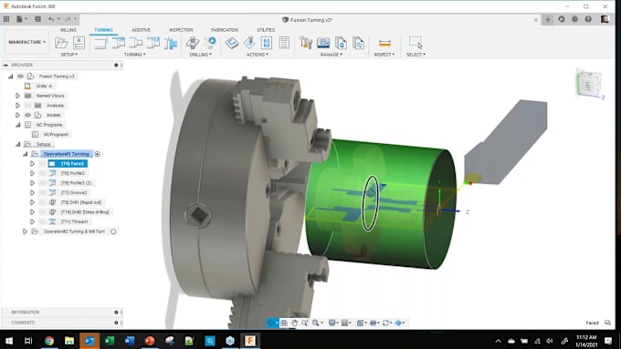 Gig Preview - Do 3,4 and 5axis cam programming for cnc in fusion360