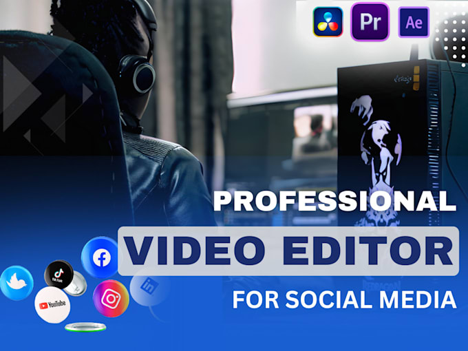 Gig Preview - Do video editing for social media, youtube, instagram,more