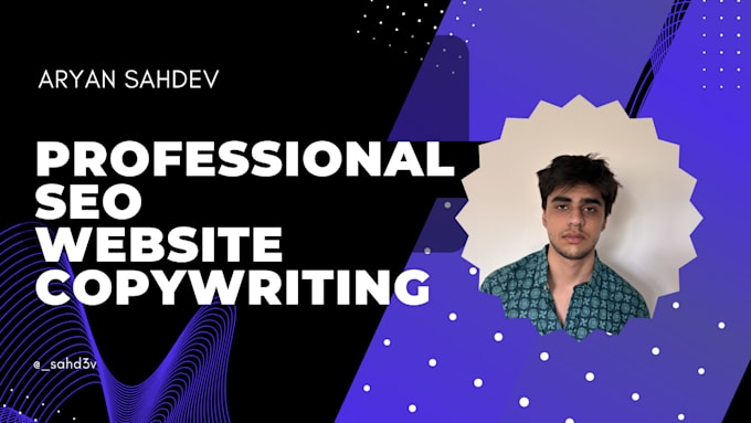 Gig Preview - Do professional website SEO copywriting in english and hindi