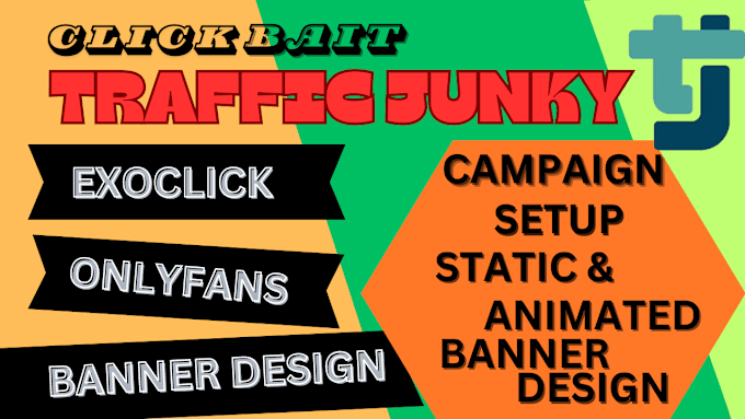 Gig Preview - Design static animated banner for your traffic junky and exoclick campaign