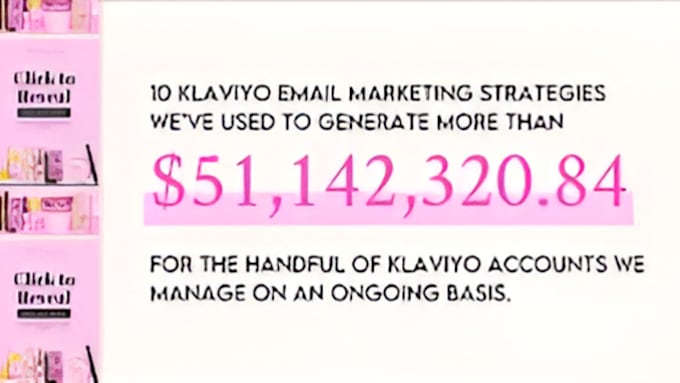 Gig Preview - Do klaviyo email marketing flows for shopify