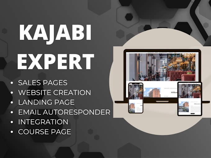 Gig Preview - Create kajabi website, kajabi landing page, kajabi funnels, gohighlevel website