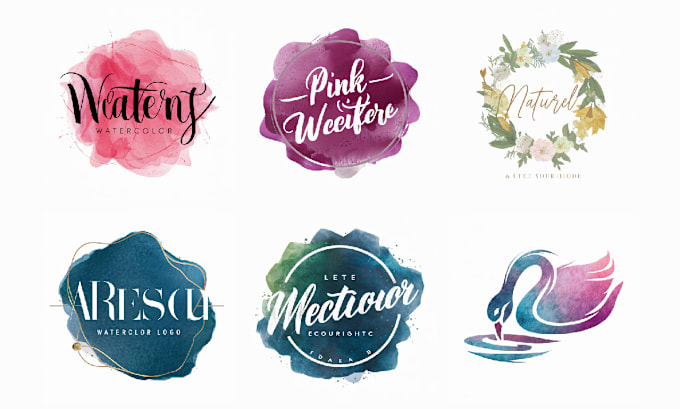 Gig Preview - Design an outstanding watercolor feminine boho logo