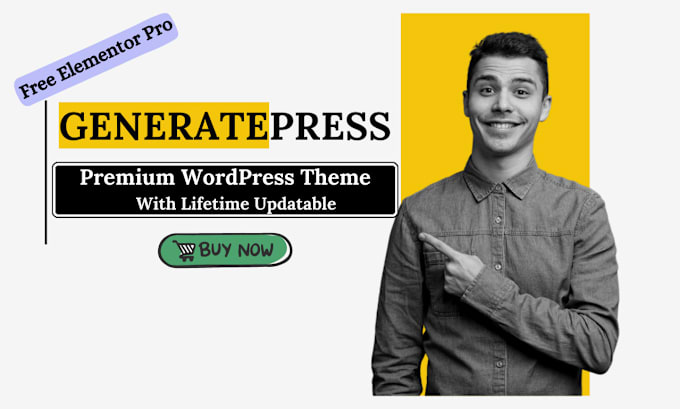 Gig Preview - Install generatepress premium theme and plugin for wordpress