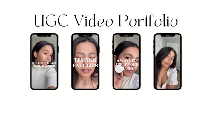 Gig Preview - Create ugc videos for instagram or tiktok