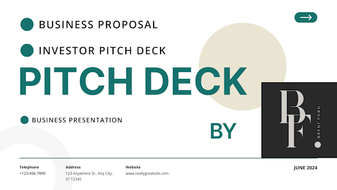 Gig Preview - Design pitch deck powerpoint presentation for your interview topic in 24 hours