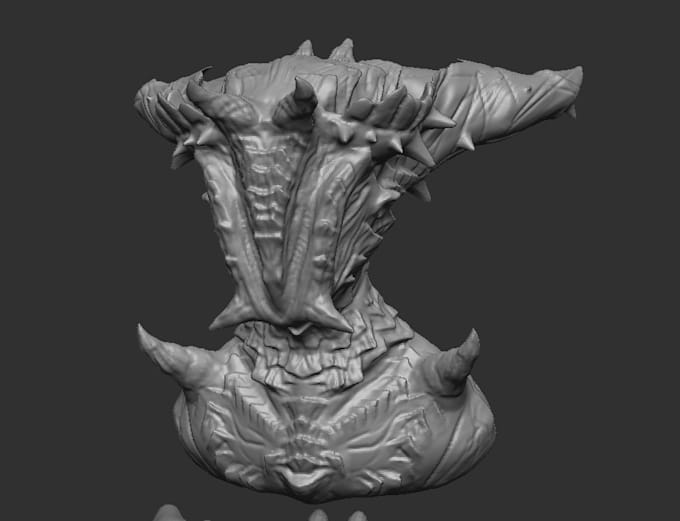 Gig Preview - Sculpt a monster or creature in zbrush