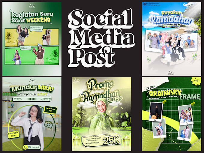 Bestseller - do creative eye catching social media design