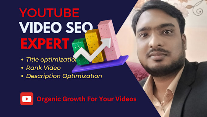 Gig Preview - Be your youtube video SEO expert for top ranking