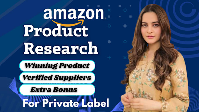 Gig Preview - Do amazon product research with 20k to 80k revenue, amazon fba product reseach