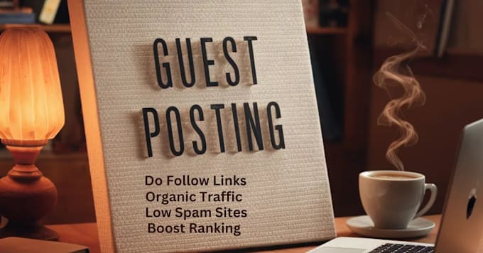 Gig Preview - Do guest post for backlinks with do follow links