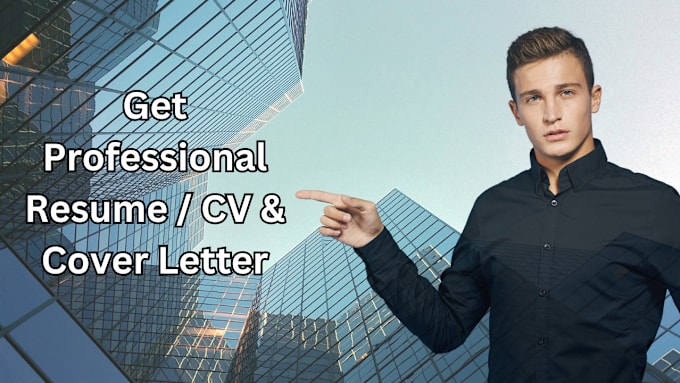 Gig Preview - Write a great resume, CV and cover letter for you