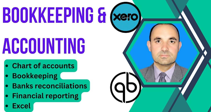 Gig Preview - Bookkeeping, financial reporting in qbo, xero and advance excel